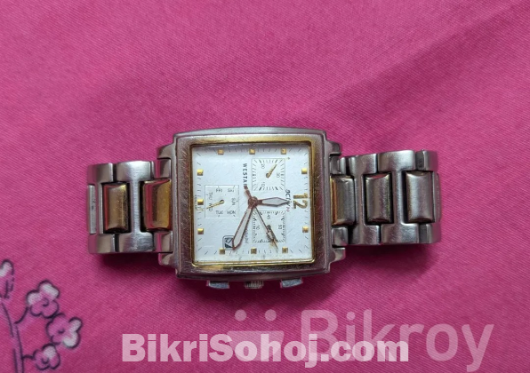 Wester activa (activ) Quartz chronograph mens watch